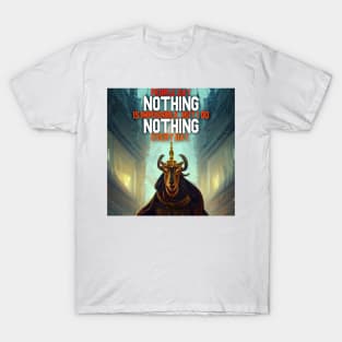 Goat Simulator People Say Nothing is impossible but I Do Nothing Every Day T-Shirt